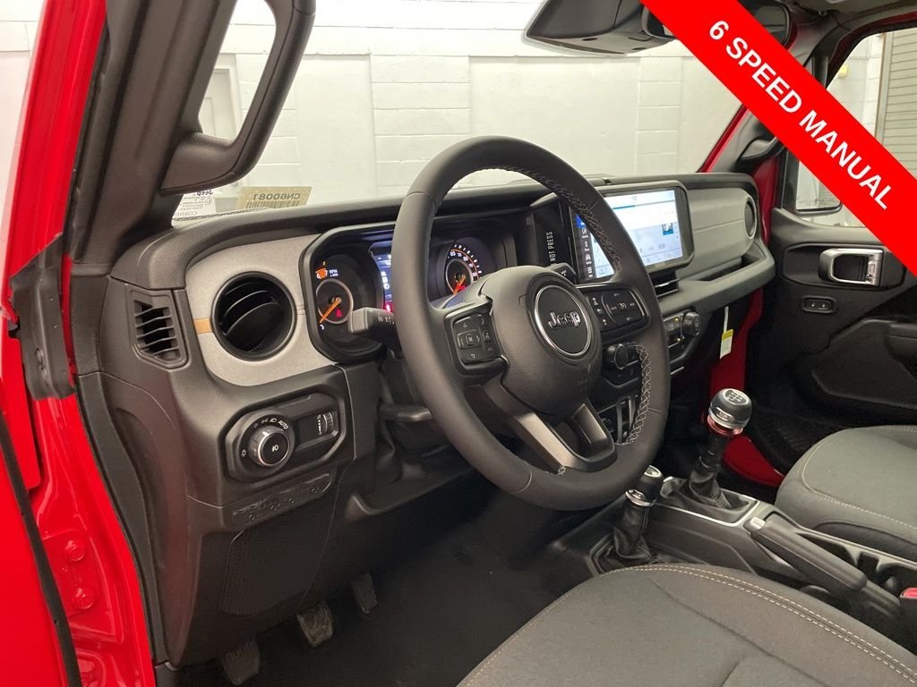 New 2026 Firecracker Red Clear-Coat Exterior Paint Jeep Sport S image 12