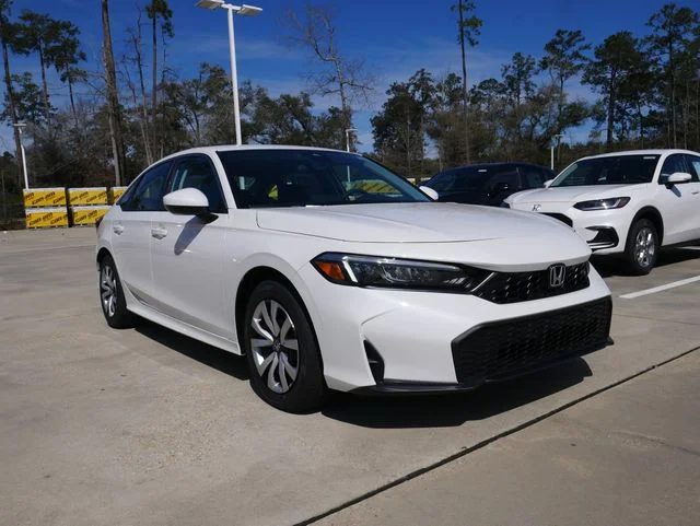 New 2026 Platinum White Pearl Honda 2WD LX image 1