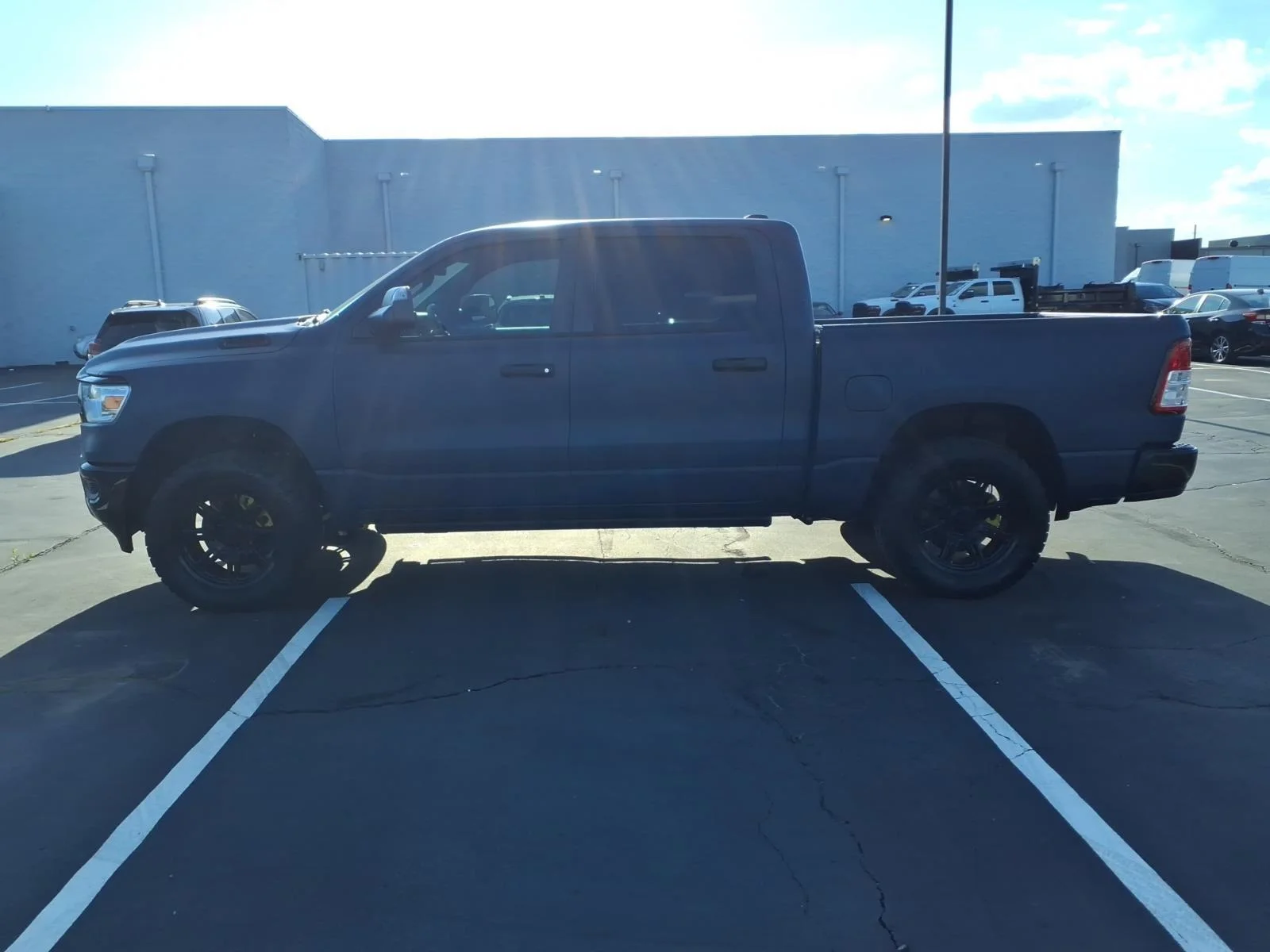 Used 2023 Bright White Clearcoat Ram Tradesman image 4