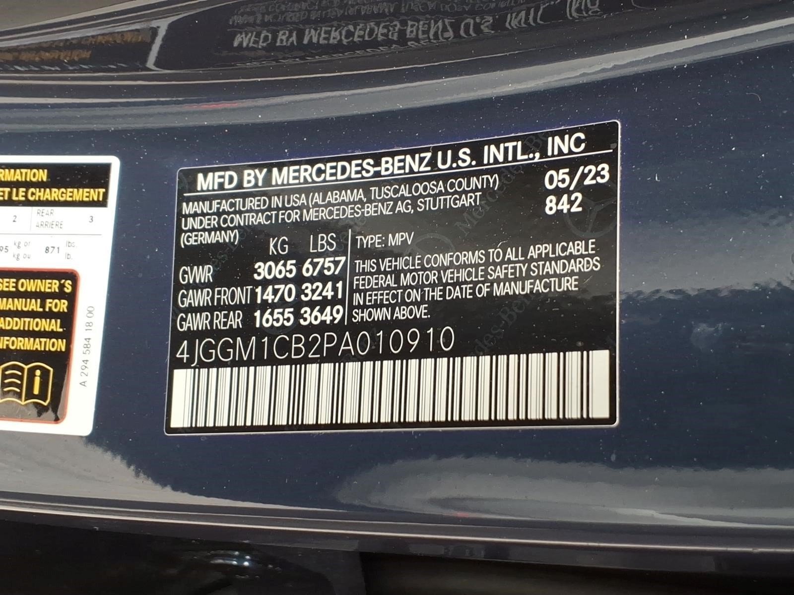 Certified Used 2023 Twilight Blue Metallic Mercedes-Benz EQE 350 4MATIC® SUV image 33