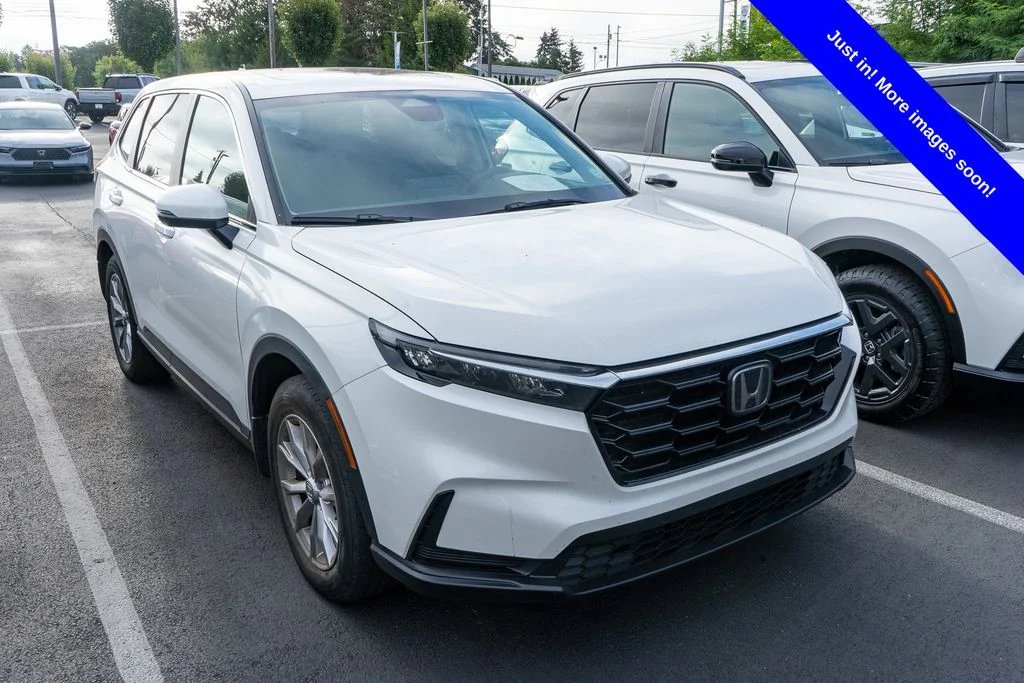 Certified Used 2024 Platinum White Honda EX image 1
