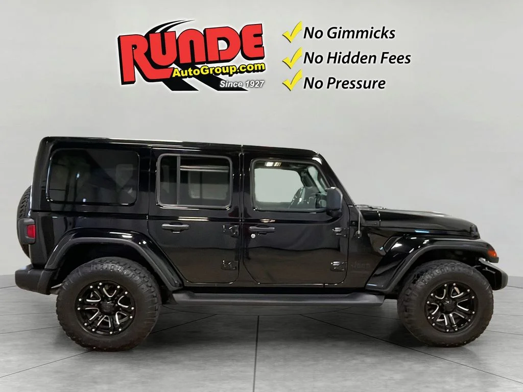 Used 2021 Black Jeep Unlimited Altitude image 6