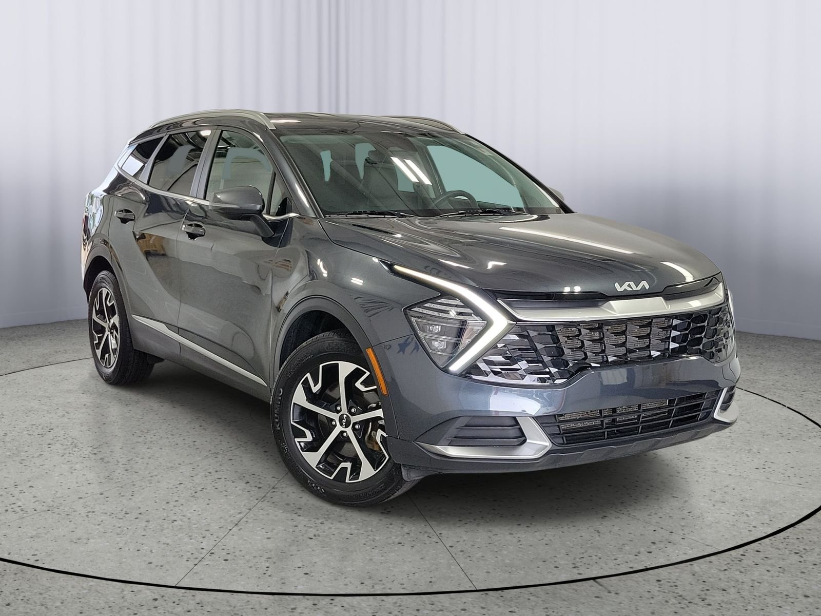 Certified Used 2024 Gray Kia EX image 1