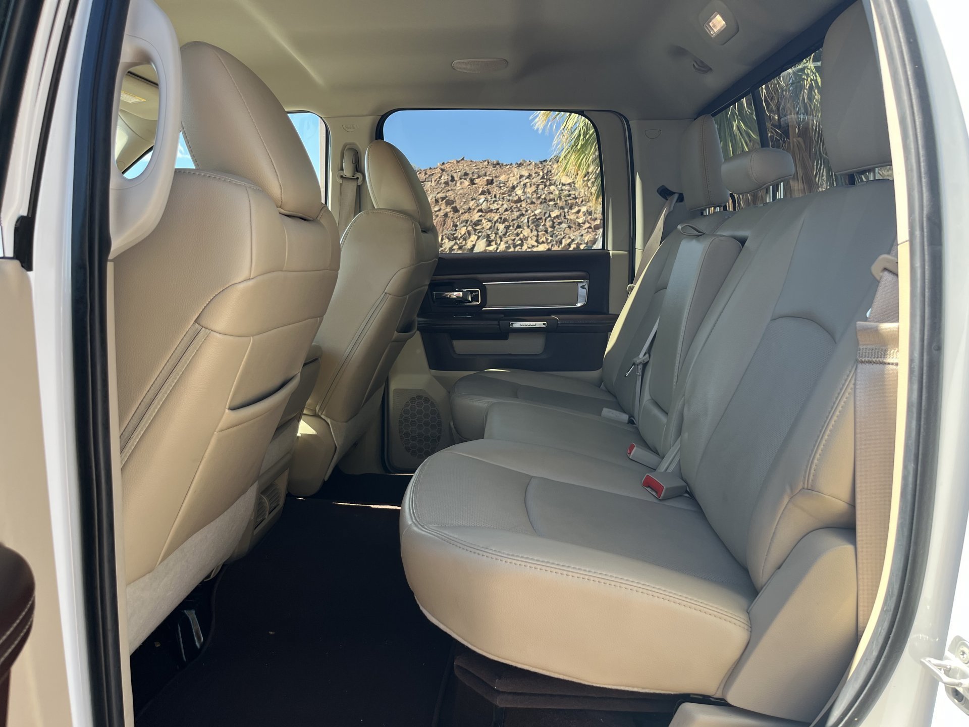 Used 2014 Bright White Clearcoat Ram Laramie image 1