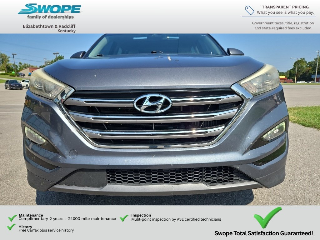 Used 2016 Hyundai Tucson Limited with VIN KM8J33A28GU128837 for sale in Elizabethtown, KY