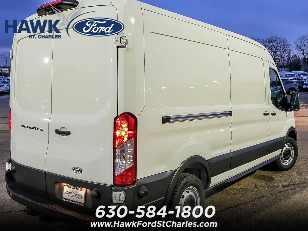 New 2026 Oxford White Ford Cargo Van image 6