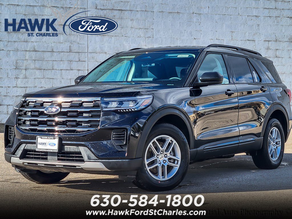New 2026 Agate Black Metallic Ford Active image 1