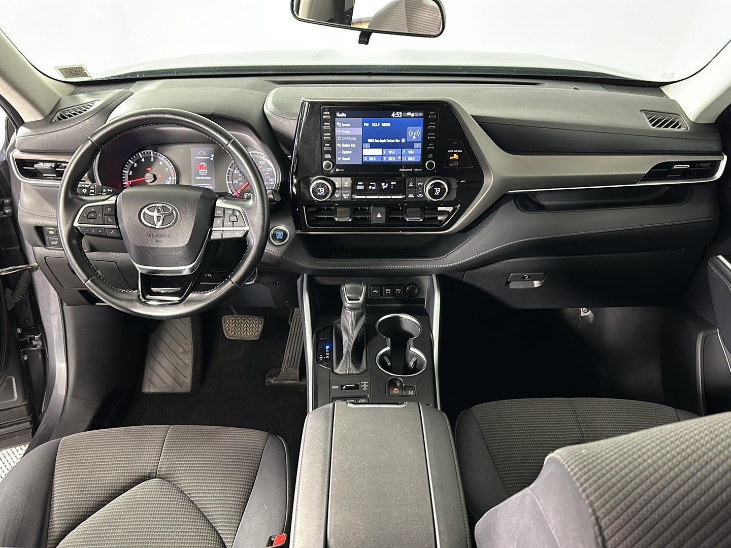 Used 2021 Magnetic Gray Metallic Toyota LE image 2