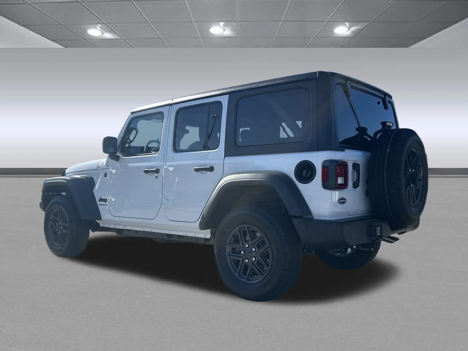 New 2026 Bright White Clear-Coat Exterior Paint Jeep Sport S image 5