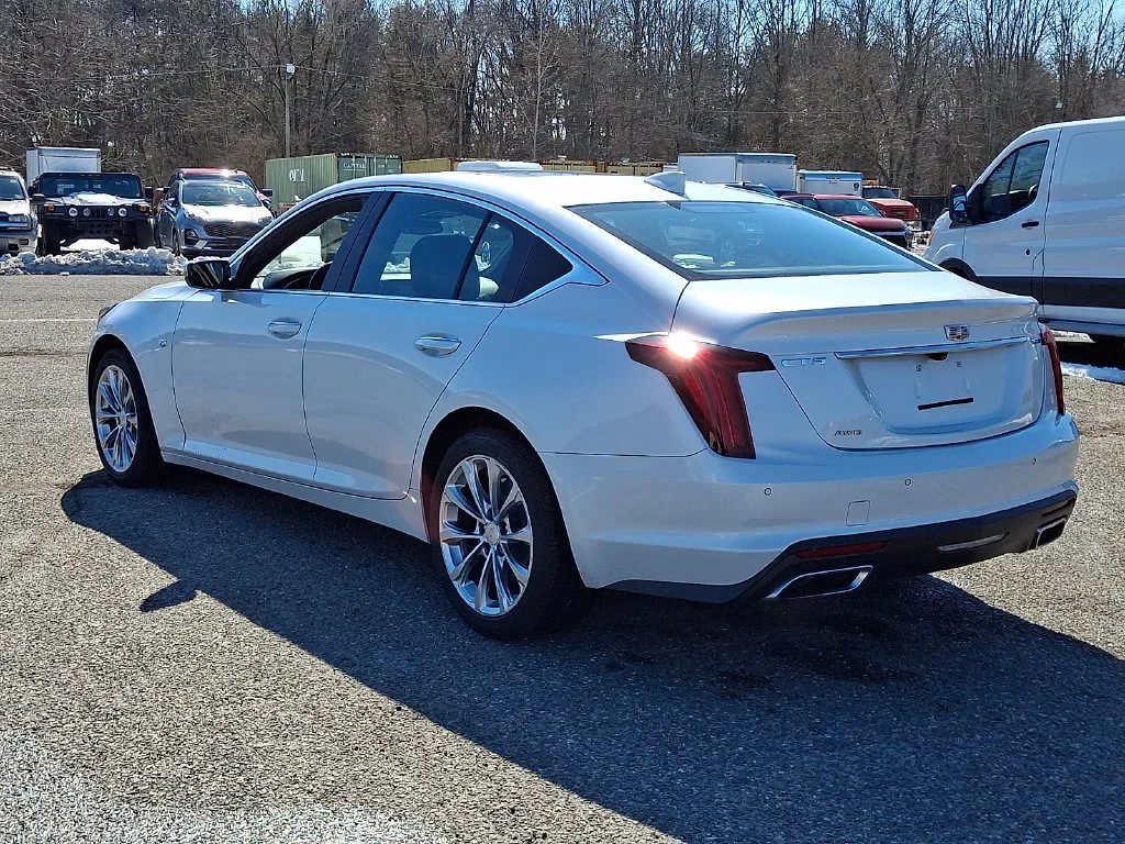 Used 2020 Crystal White Tricoat Cadillac Premium Luxury image 8