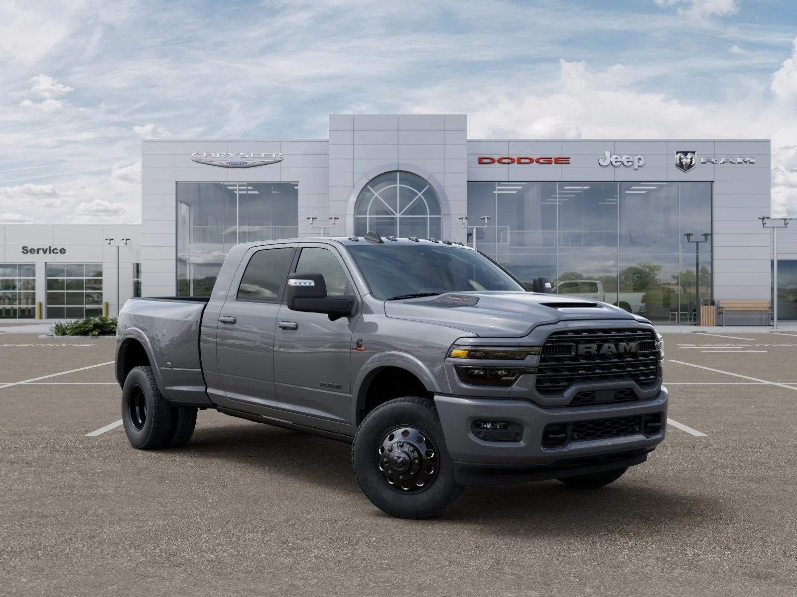 New 2026 Ceramic Gray Clear-Coat Exterior Paint RAM Limited image 31