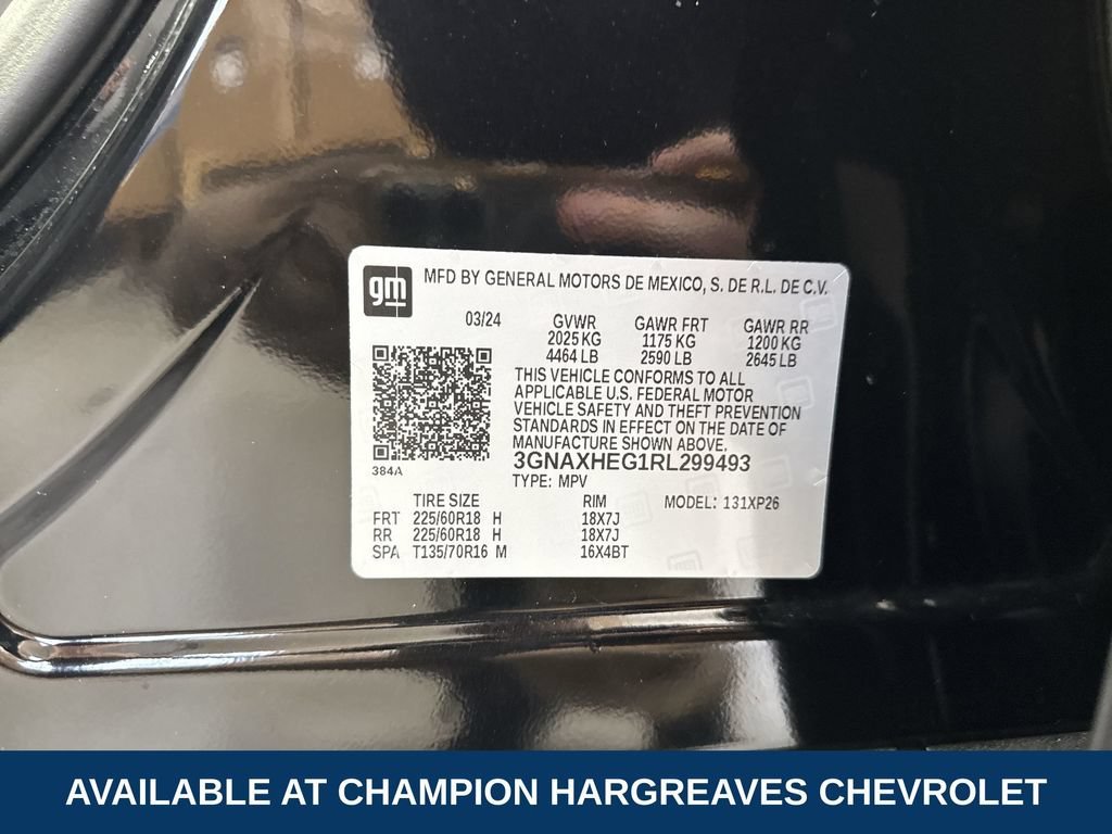 Certified Used 2024 Mosaic Black Metallic Chevrolet LS image 42