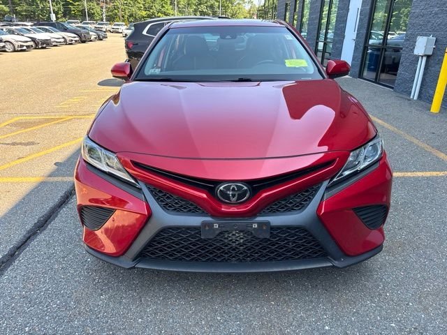 Used 2020 Red Toyota SE image 2