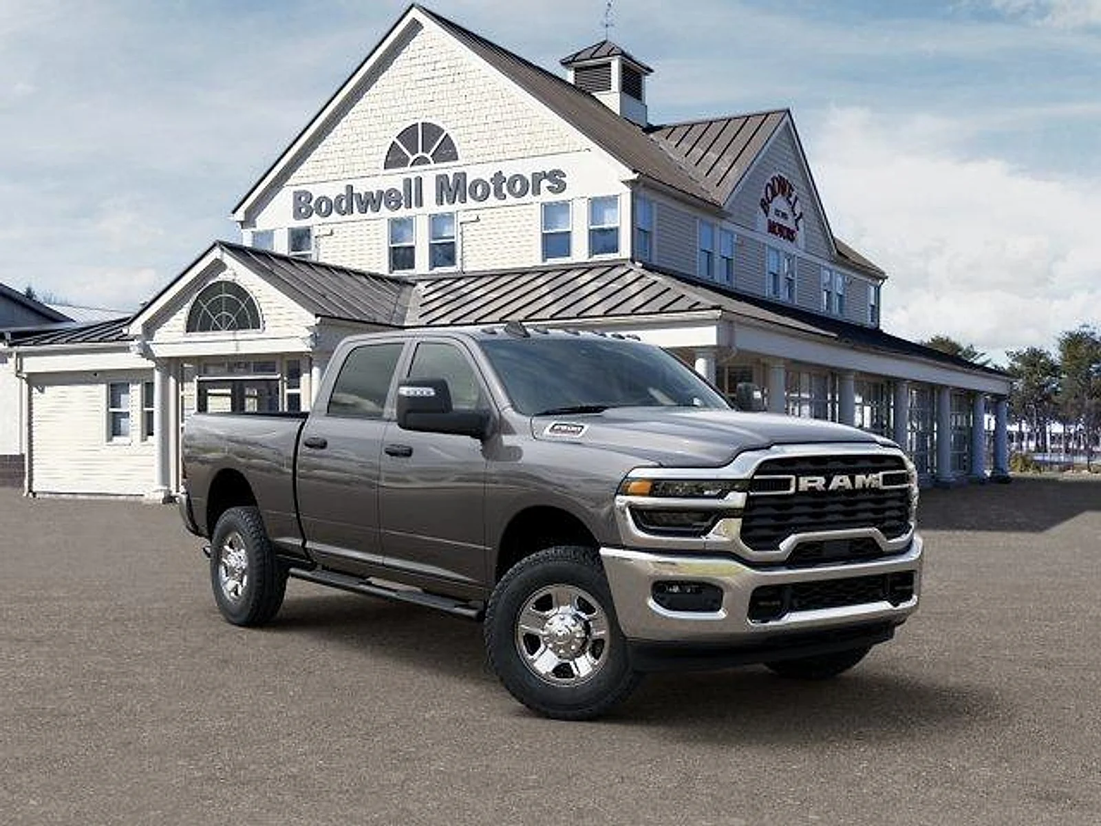 New 2026 Granite Crystal Metallic Clearcoat RAM Tradesman Crew Cab 4x4 6