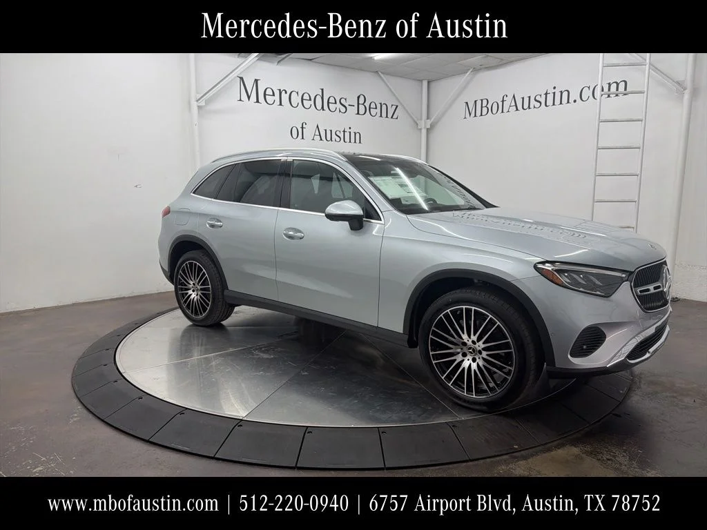New 2026 Silver Mercedes-Benz GLC 300 image 1