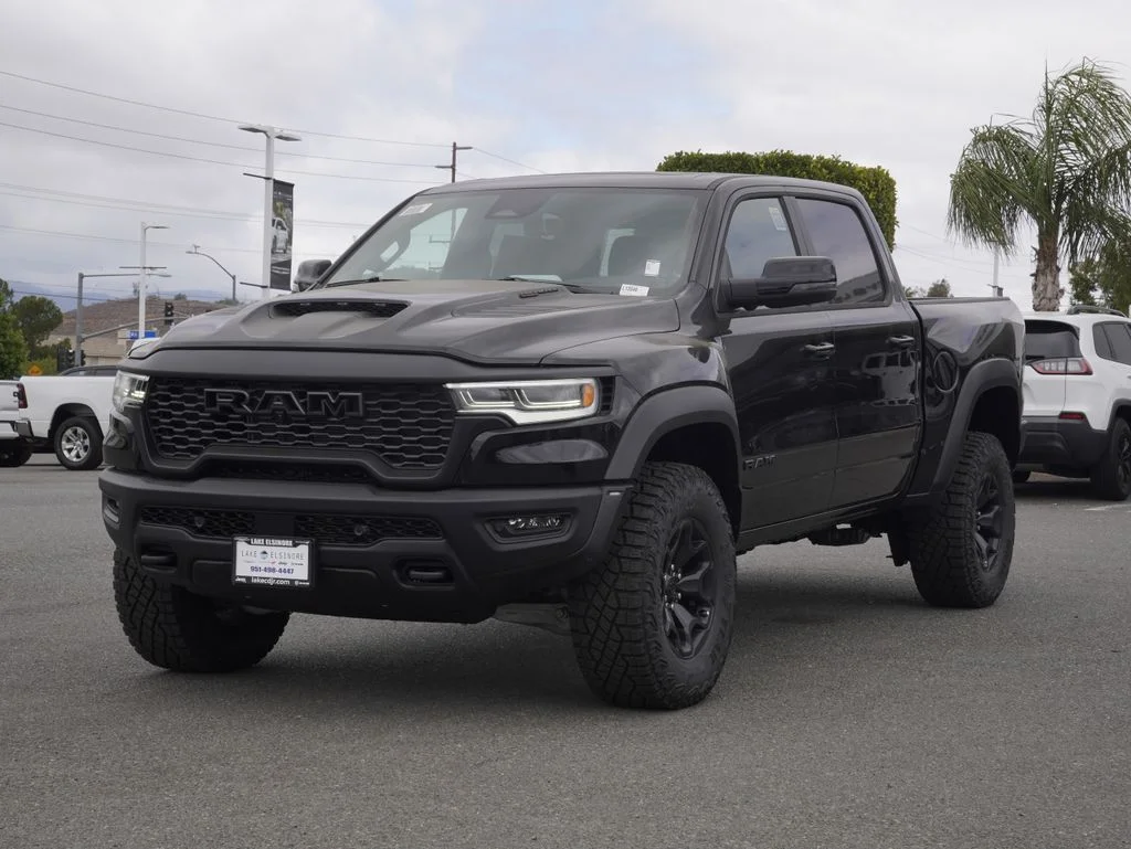 New 2026 Diamond Black Crystal Pearl-Coat Exterior Paint RAM RHO image 7
