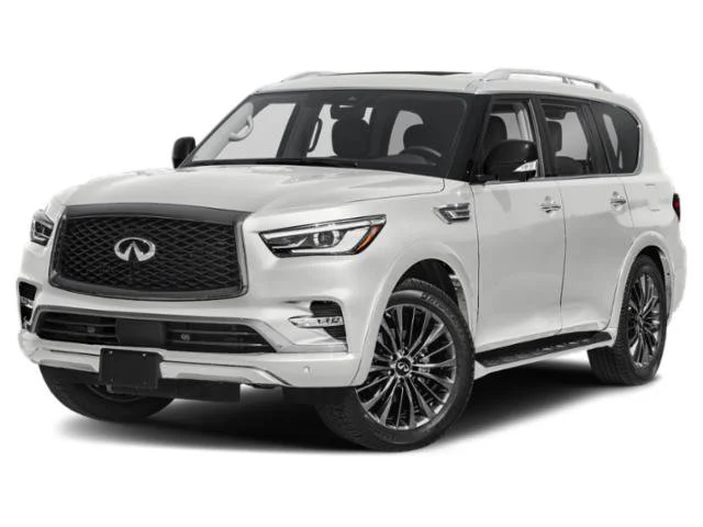 Used 2024 Moonstone White INFINITI Premium Select image 2