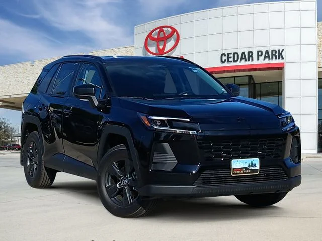 New 2026 Midnight Black Metallic Toyota LE image 1