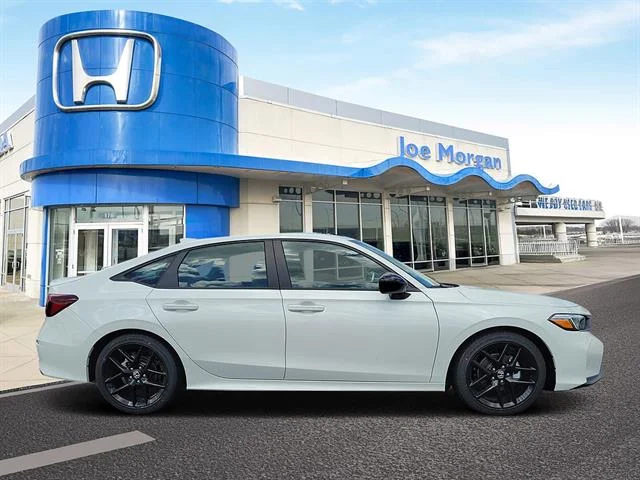 New 2026 Platinum White Pearl Honda Sport image 3