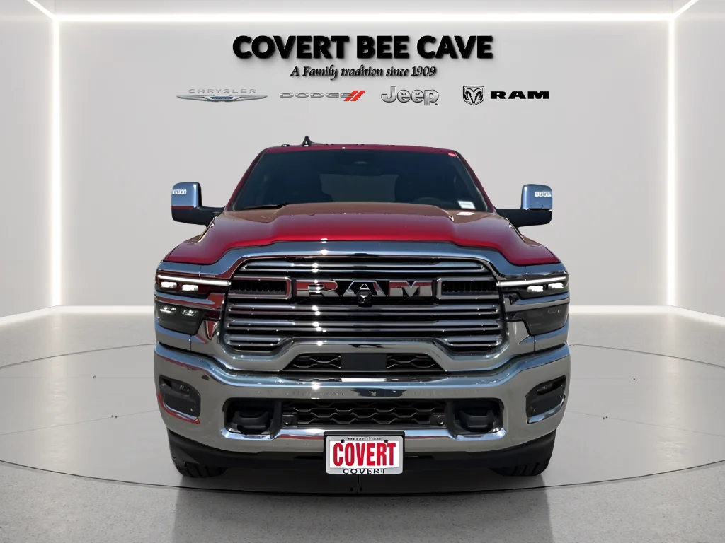 New 2026 Molten Red Pearl-Coat Exterior Paint RAM Laramie image 4
