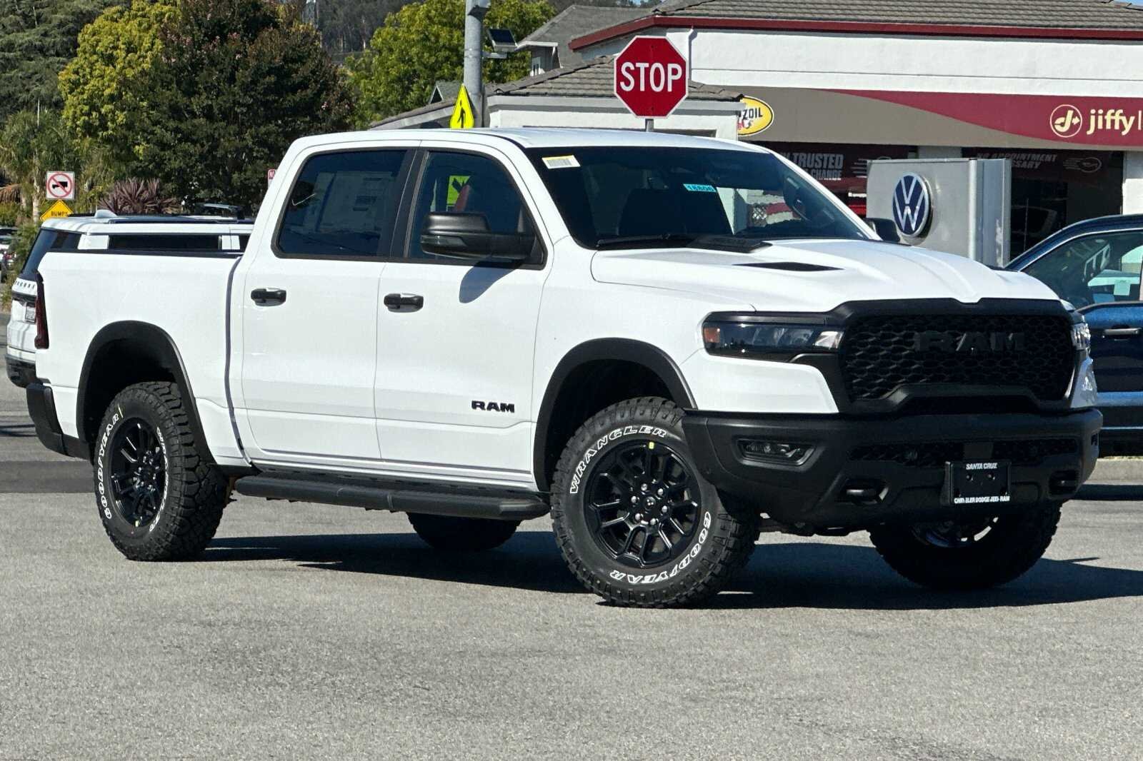 New 2026 Bright White Clear-Coat Exterior Paint RAM REBEL image 2