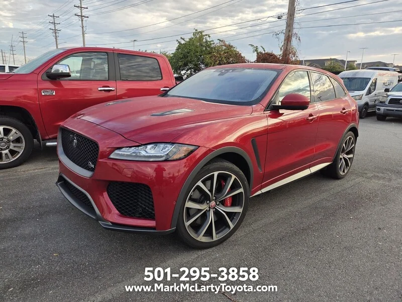 Used 2020 Firenze Red Metallic JAGUAR SVR image 10