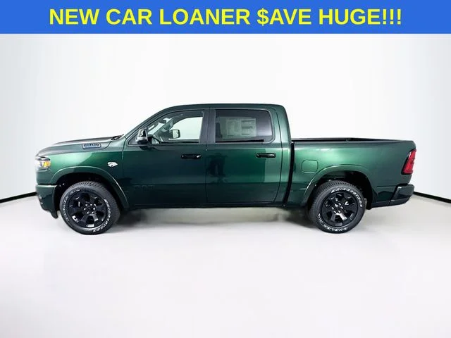 New 2026 Serrano-Green Metallic Exterior Paint RAM BIG HORN image 4