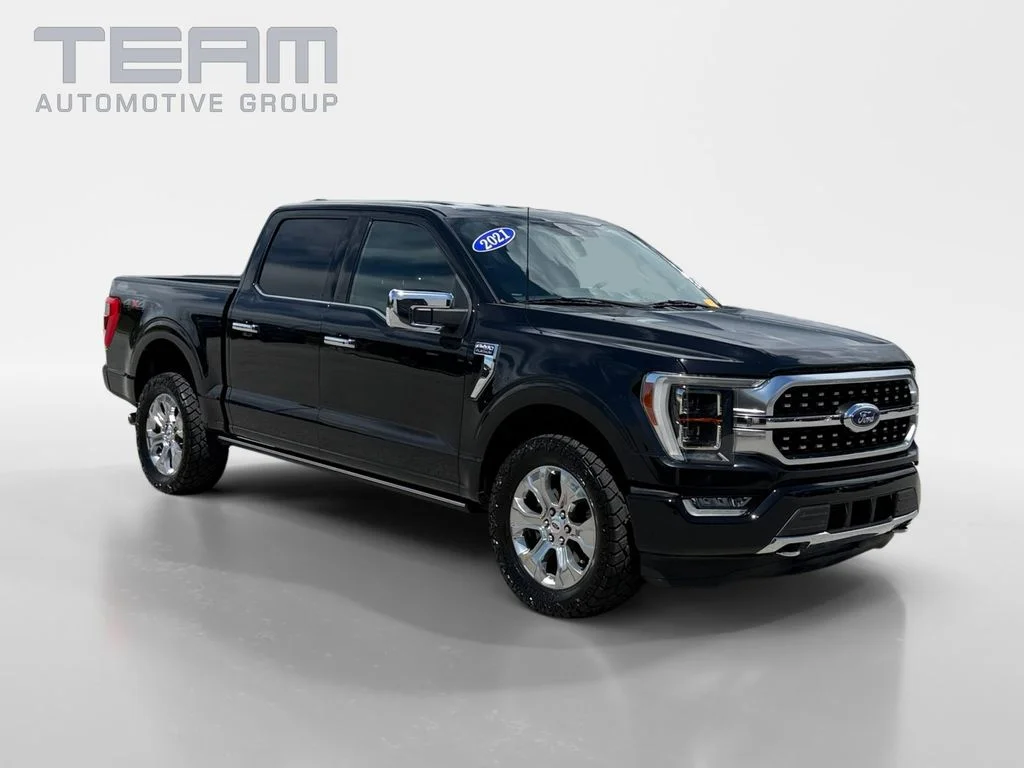 Used 2021 Black Ford Platinum image 1