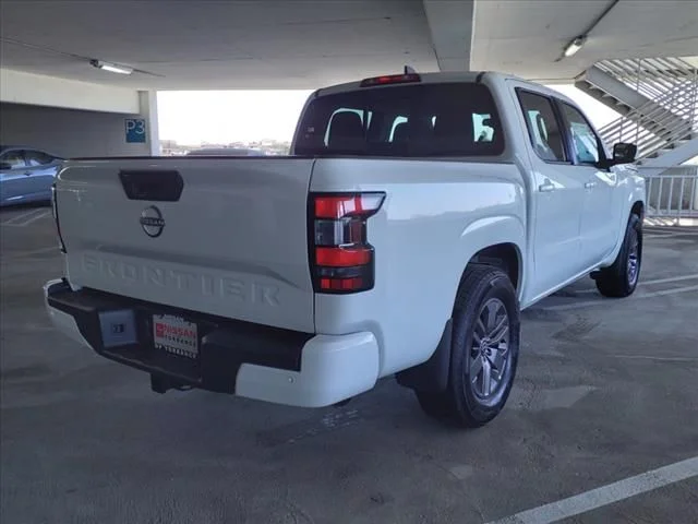 New 2025 Glacier White Nissan Crew Cab SV image 8