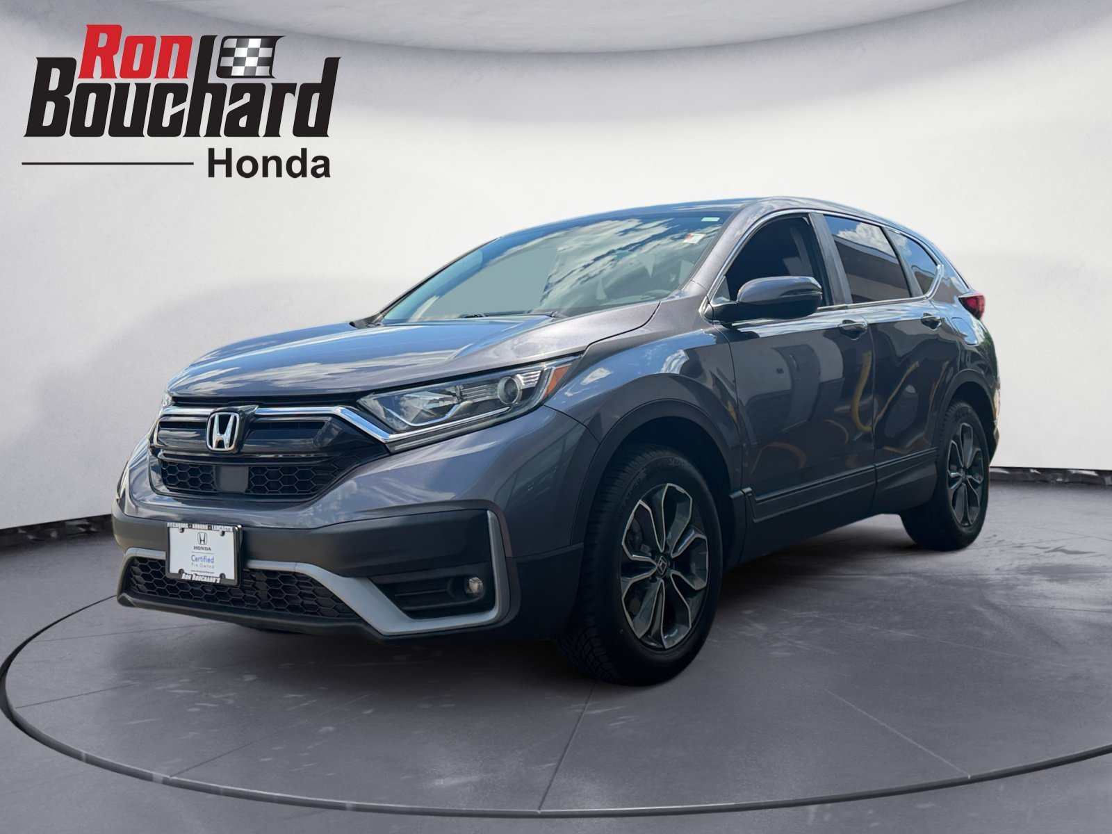 Certified Used 2022 Gray Honda EX image 5