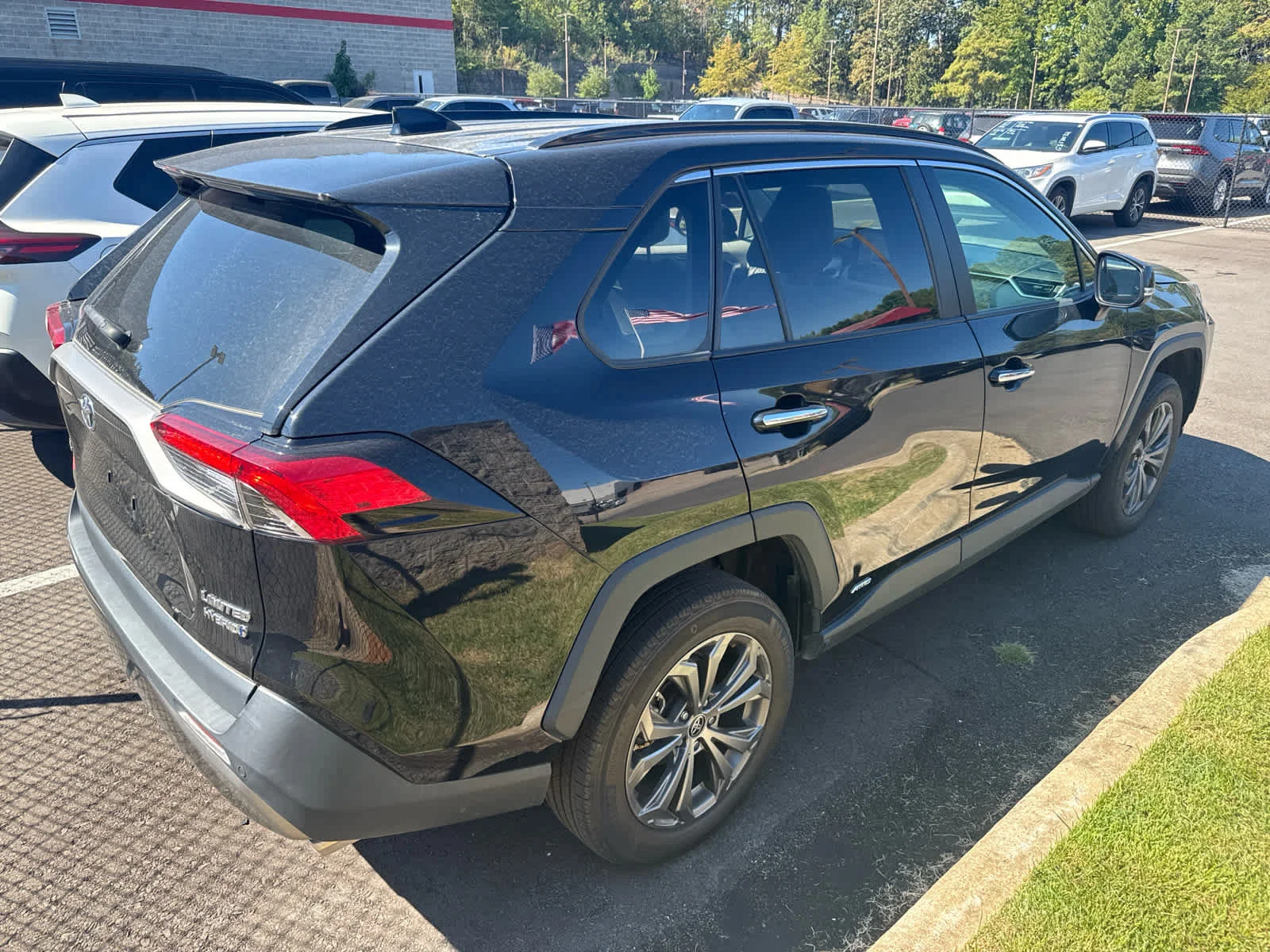 Used 2024 Midnight Black Metallic Toyota Hybrid Limited image 4