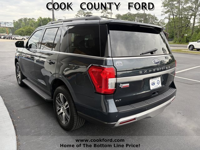 Used 2024 Stone Blue Metallic Ford XLT image 5