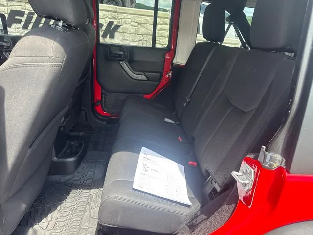 Used 2017 Firecracker Red Clearcoat Jeep Unlimited Sport image 15