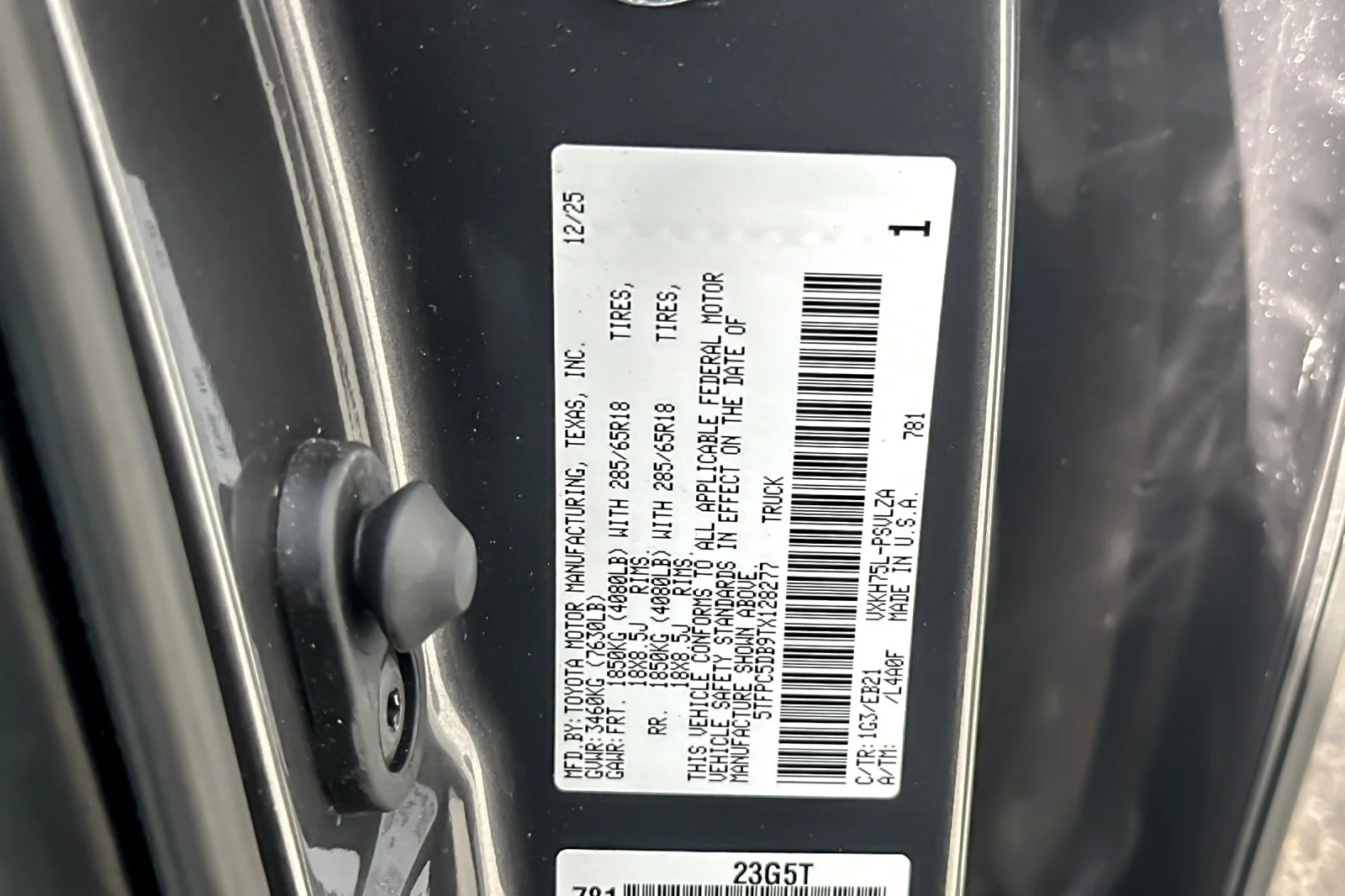 Certified Used 2026 MAGNETIC GRAY Toyota TRD Pro Hybrid image 27