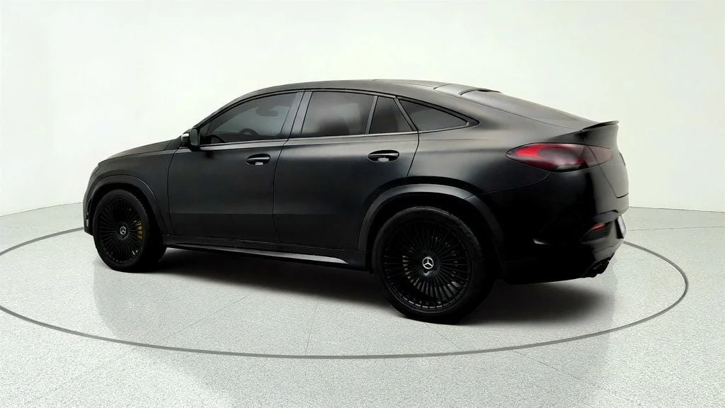 Used 2021 Black Matte Wrap Mercedes-Benz AMG® GLE 53 Coupe w/ Night Pkg & Carbon Fiber Trim image 7