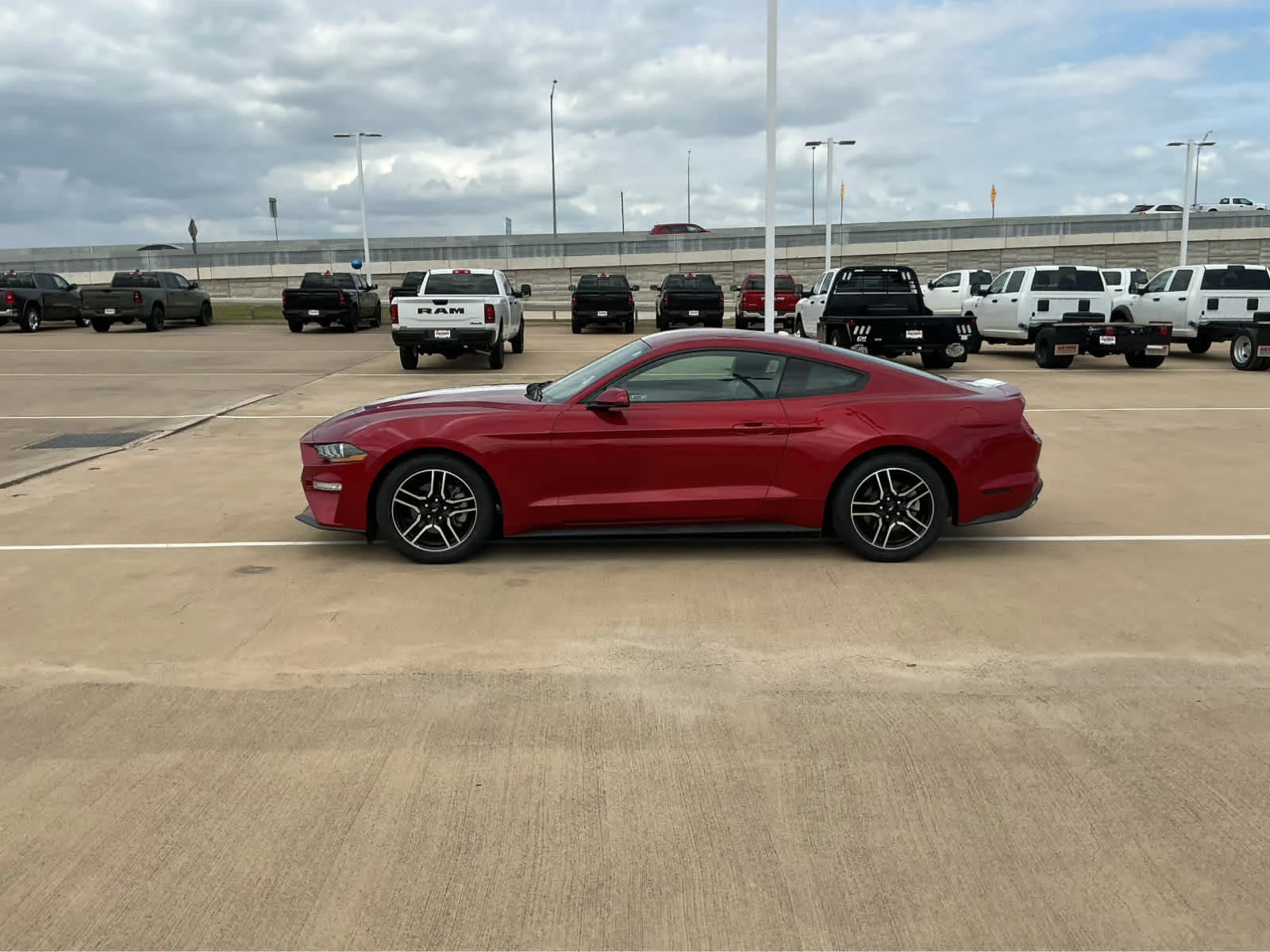 Used 2020 Rapid Red Metallic Tinted Clearcoat Ford EcoBoost Premium image 9