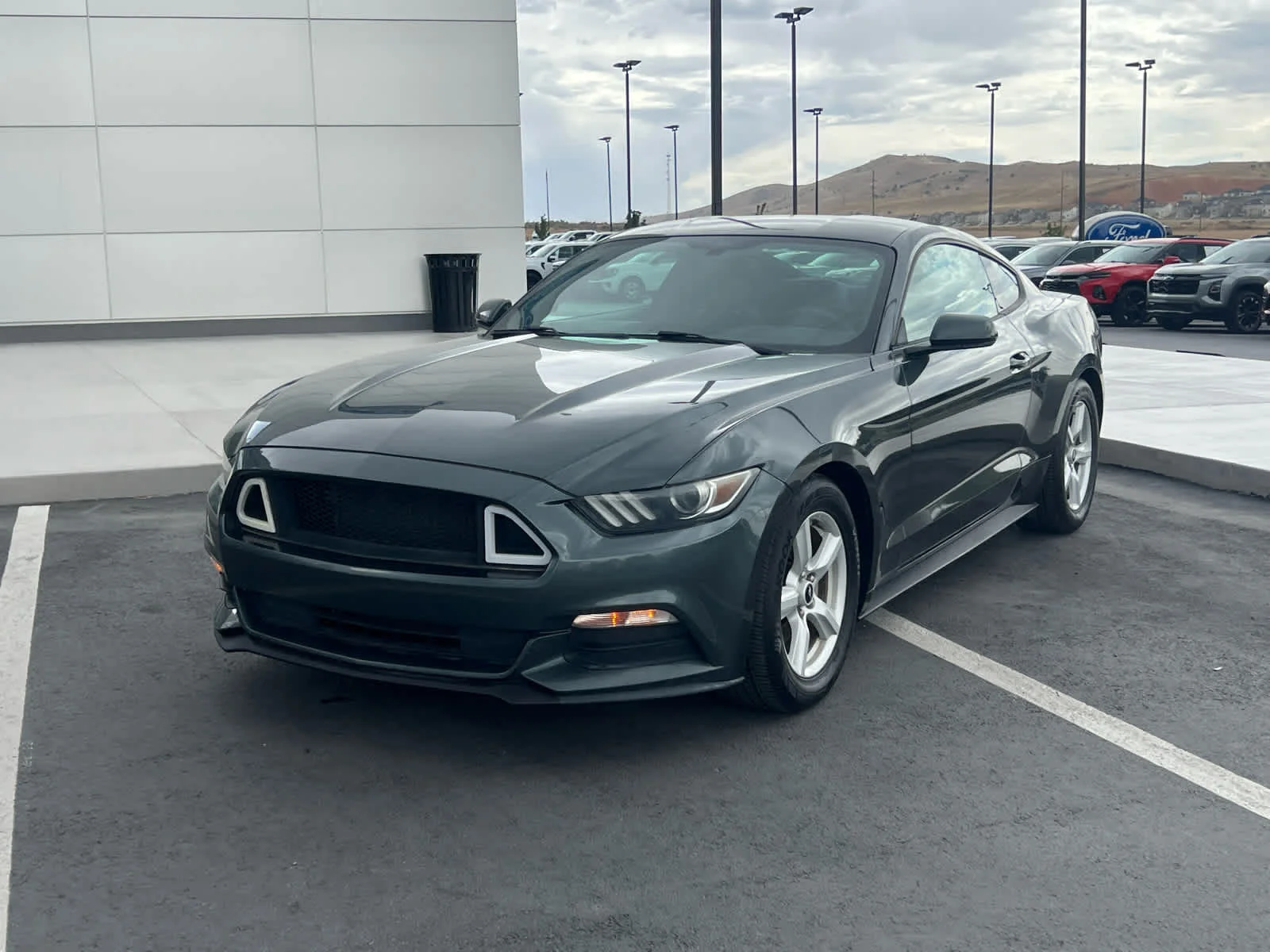 Used 2015 Ford Mustang V6 with VIN 1FA6P8AM3F5395914 for sale in Santaquin, UT