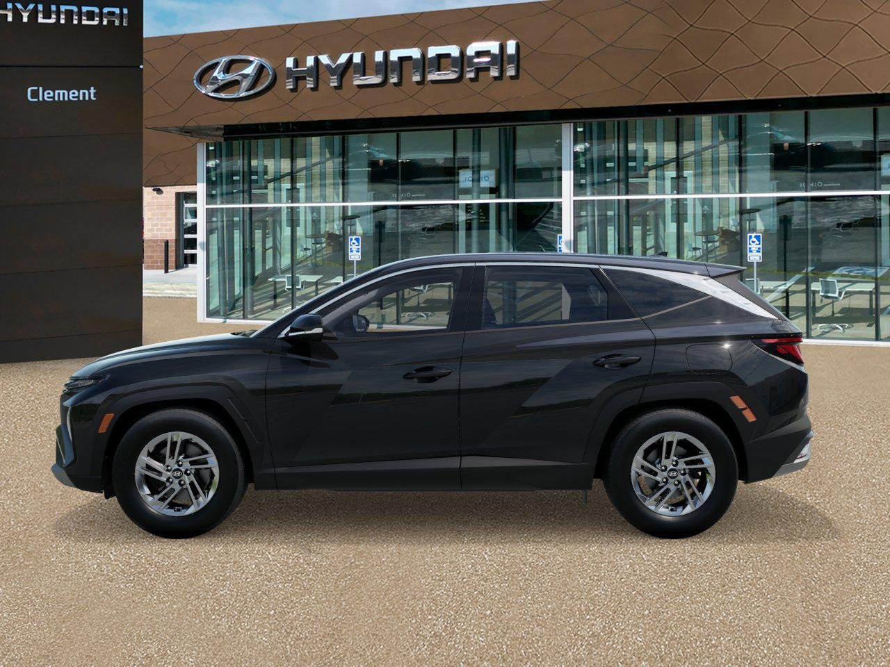 New 2026 Black Hyundai SE AWD image 3