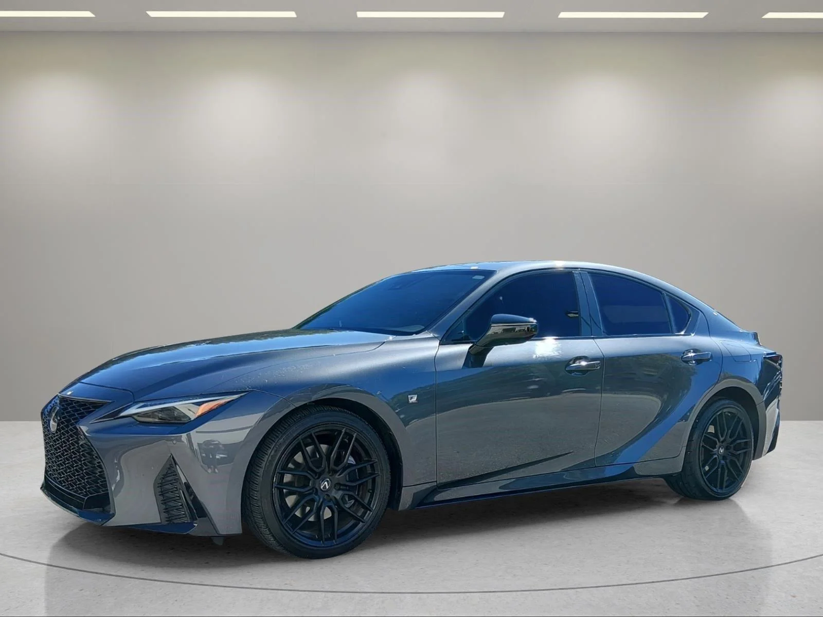Used 2021 Cloudburst Gray Lexus IS 350 F SPORT image 1