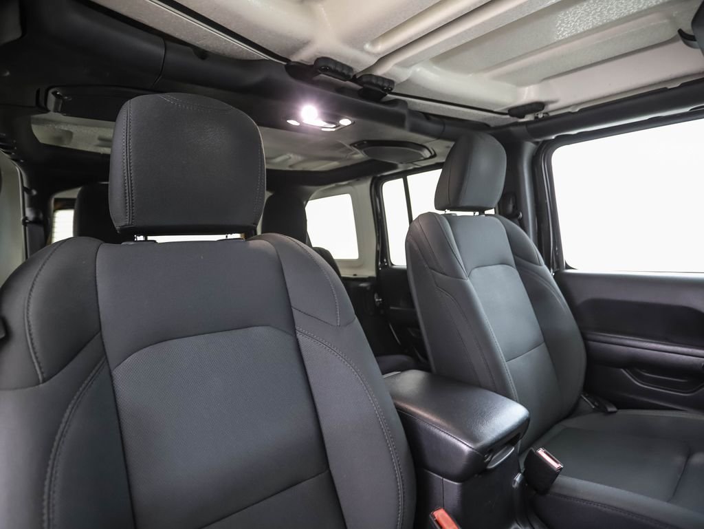 Used 2021 Black Clearcoat Jeep Unlimited Willys image 31