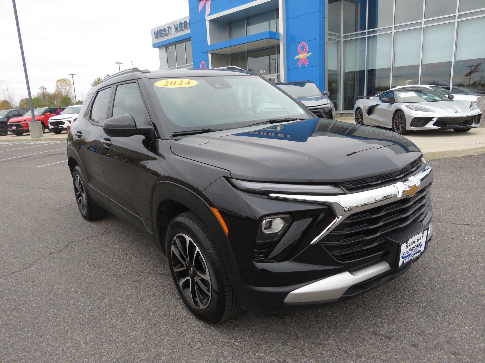 Used 2024 Mosaic Black Metallic Chevrolet LT image 2