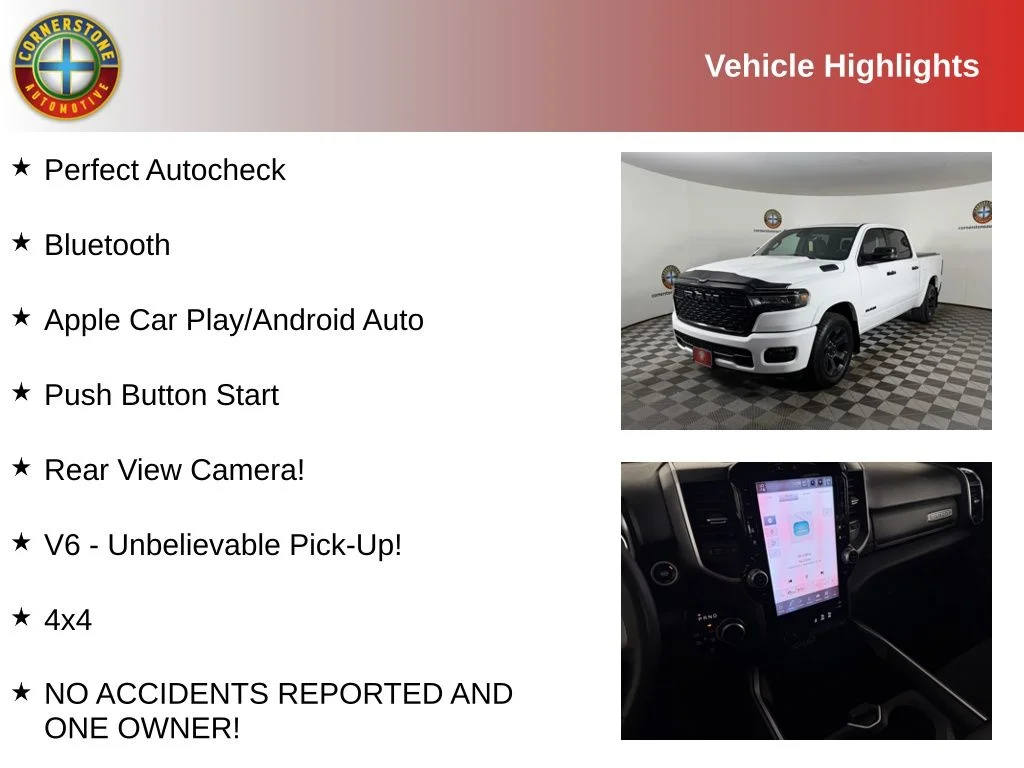 Used 2025 RAM Ram 1500 Pickup Big Horn/Lone Star with VIN 1C6RRFFG4SN586574 for sale in Elk River, Minnesota