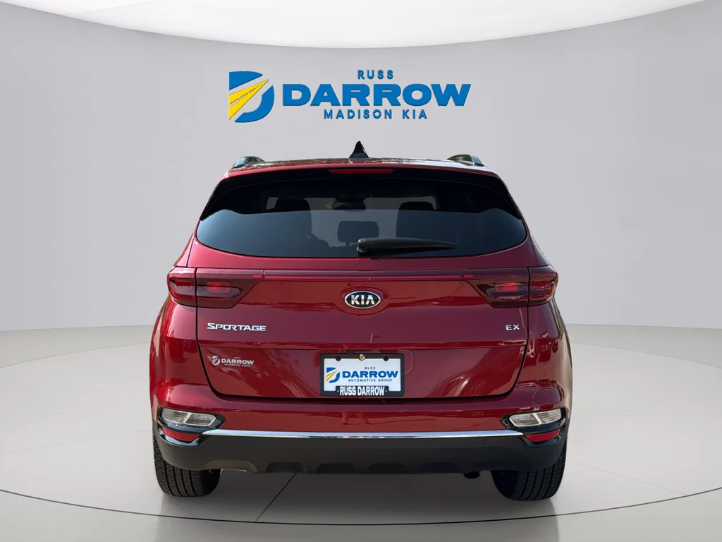 Used 2022 Hyper Red Kia EX image 4