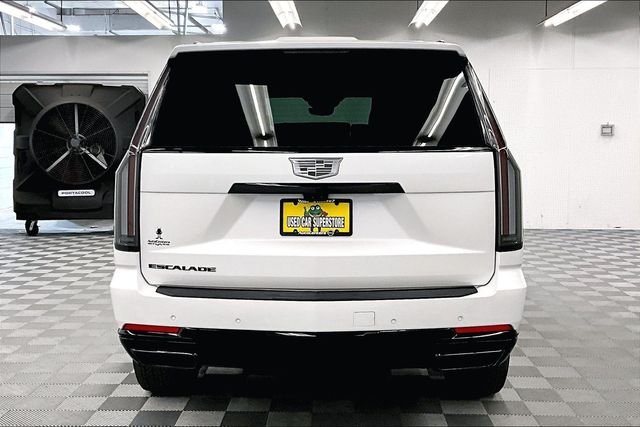 Used 2025 Crystal White Tricoat Cadillac Sport image 5