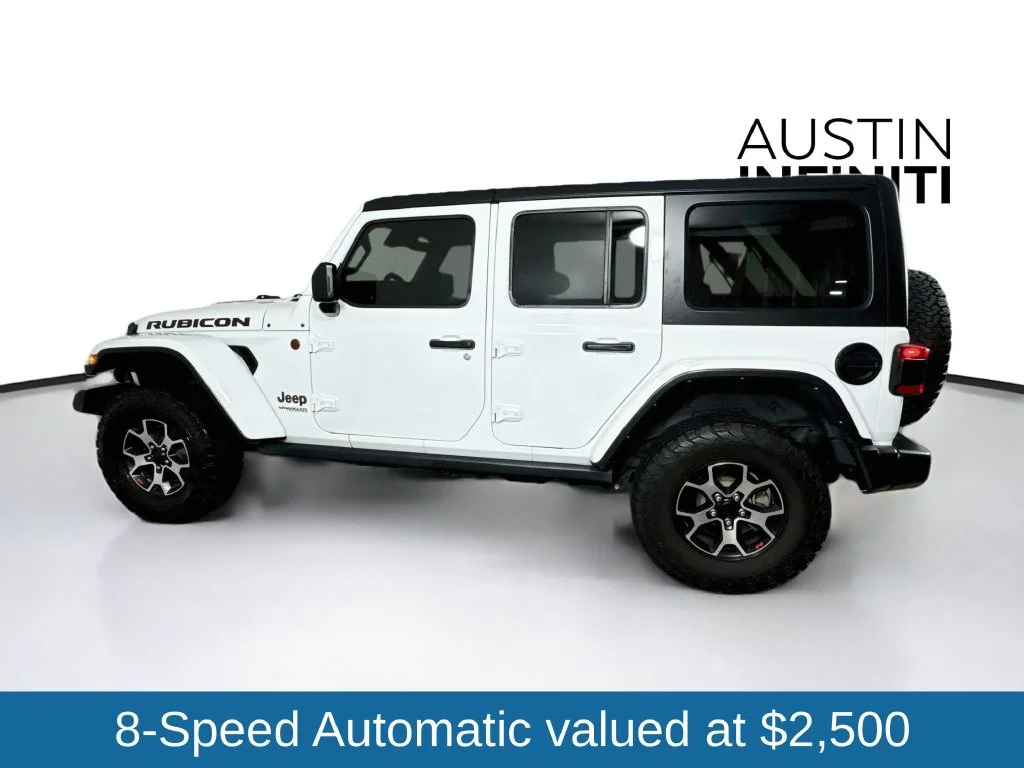 Used 2021 White Jeep Unlimited Rubicon image 4