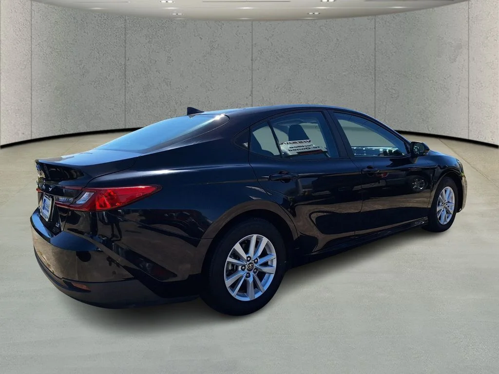 Used 2025 Midnight Black Metallic Toyota LE image 5