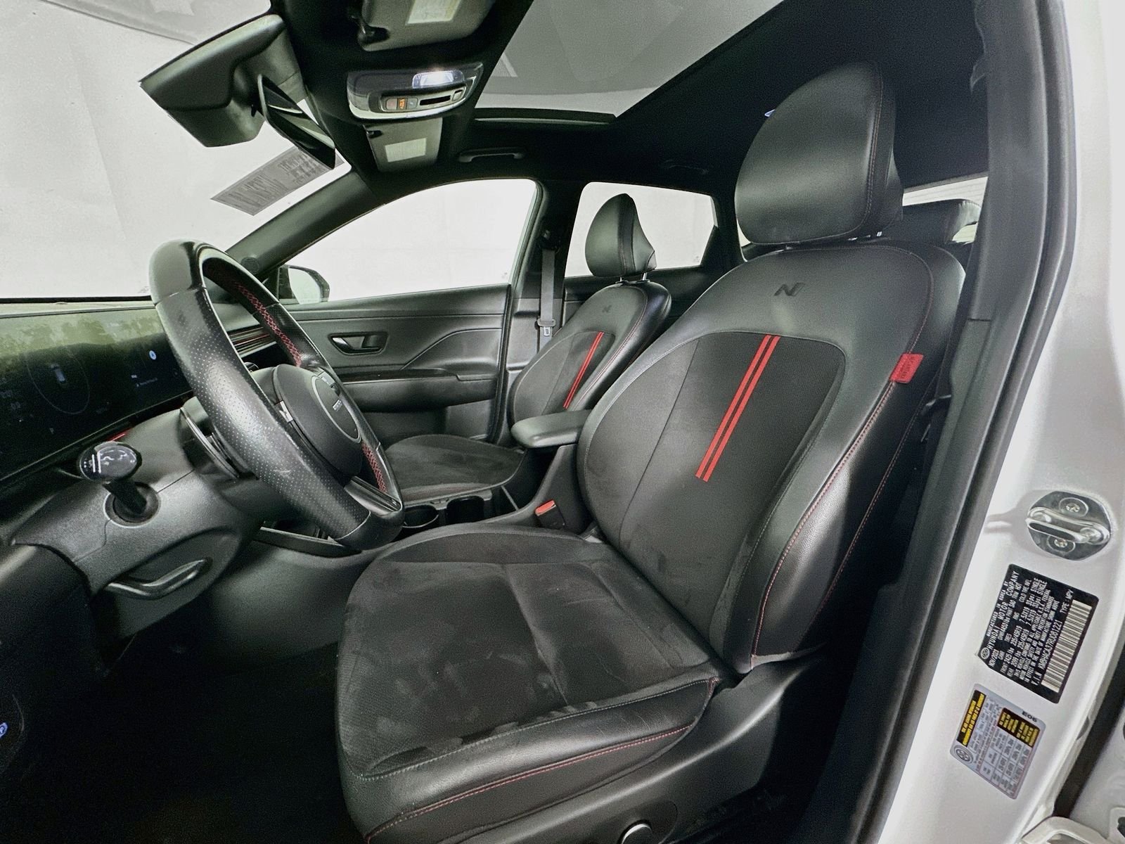 Used 2024 Atlast White w/Black Roof Hyundai N Line image 23