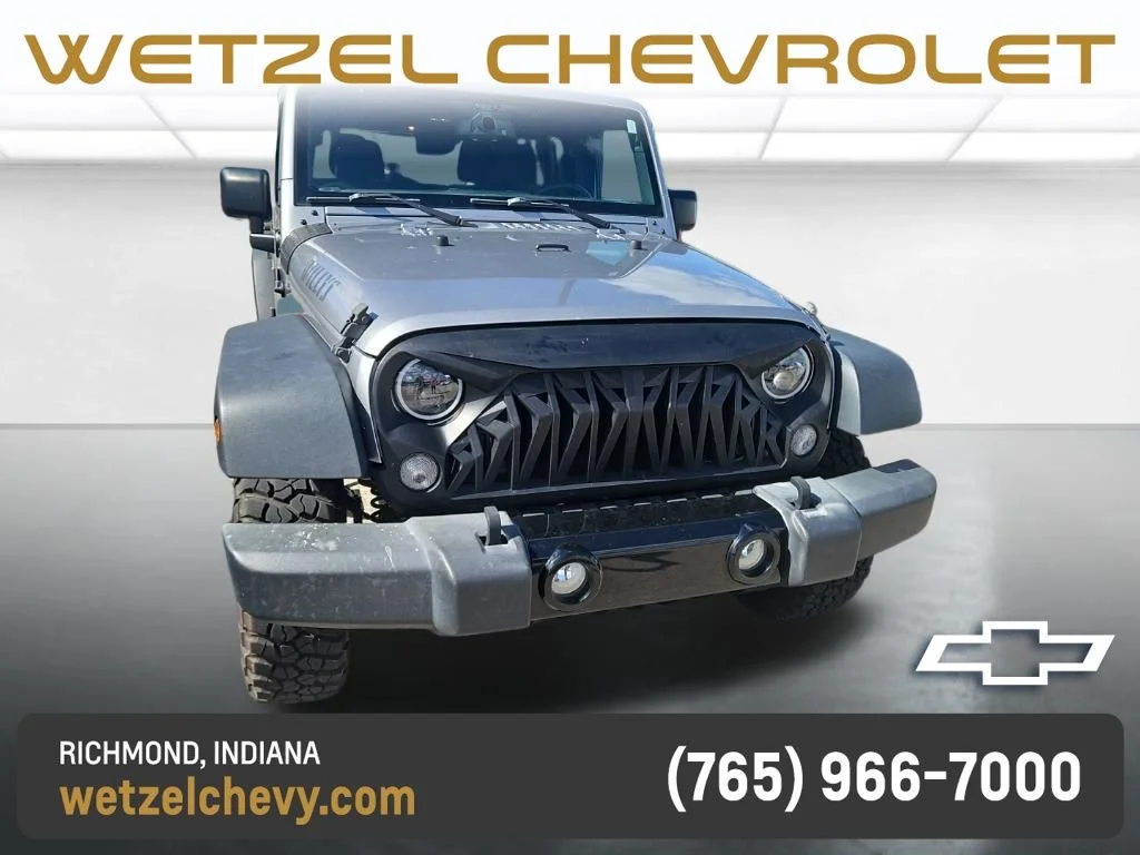 Used 2017 Silver Jeep Unlimited Sport image 2
