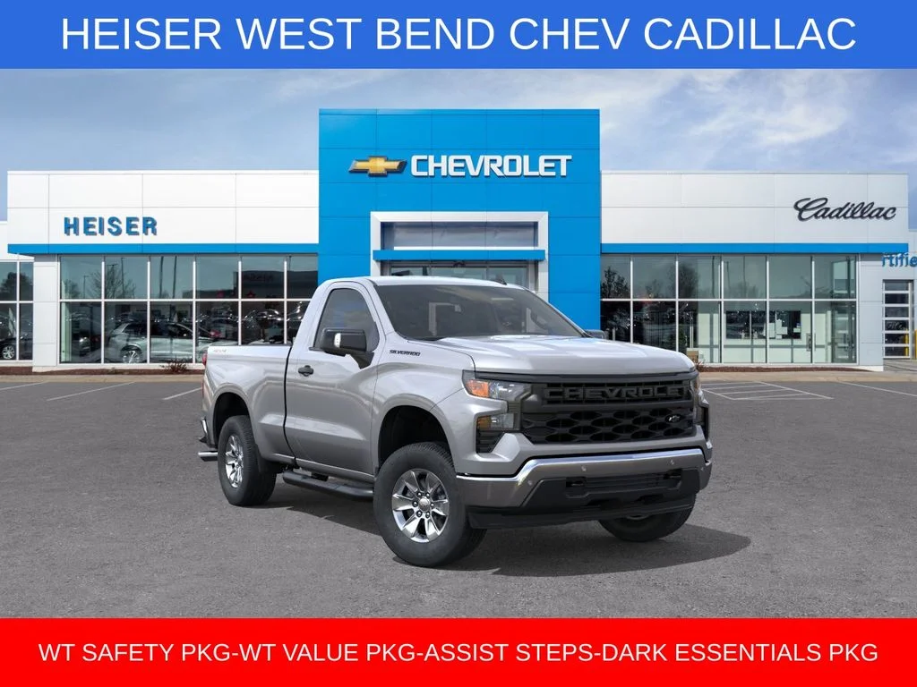 New 2025 Gray Chevrolet WT image 1