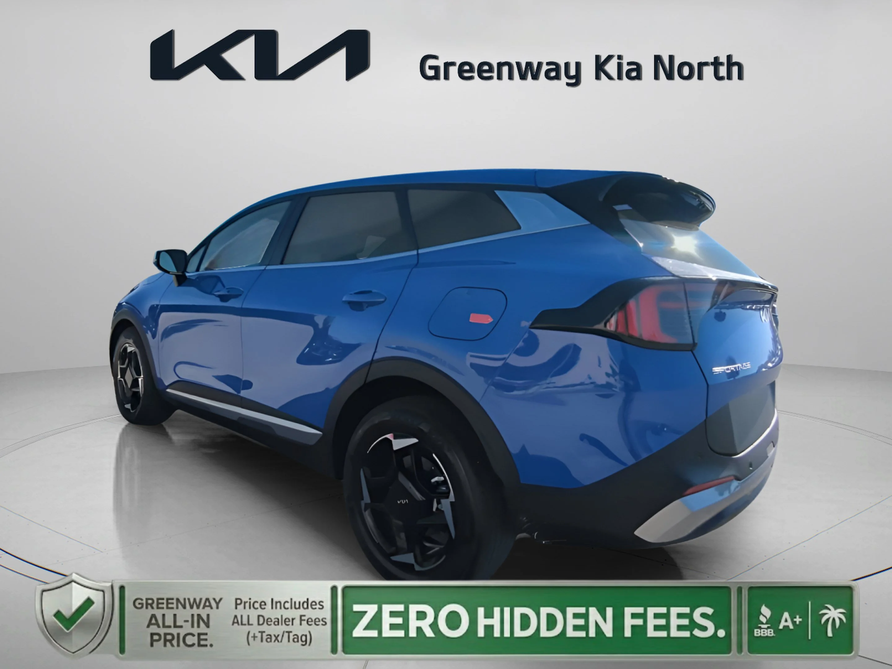 New 2026 Nebular Blue Kia EX image 6